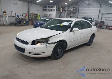 2007 Chevrolet Impala Police из США, поврежденный, VIN 2G1WS55R879373580